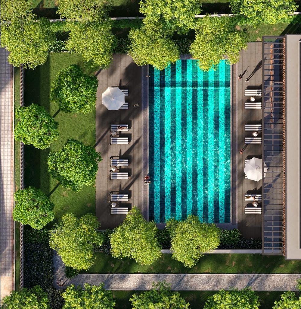 Heated pool